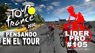 TOUR DE FRANCE 2020 Líder Pro 105 VRJUEGOS [upl. by Hsemar]