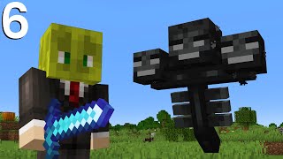 No Armor Hardcore  Episode 6  WITHER FIGHT [upl. by Lehman412]