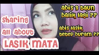 SHARING PENGALAMAN LASIK MATA DAN EFEKNYA SETELAH 4 TAHUN  PRITA PRIYONO [upl. by Iviv]