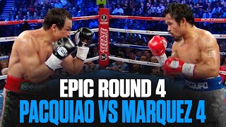 The Unforgettable Fourth Round Of Pacquiao Vs Marquez 4 [upl. by Akimit839]