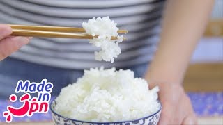 COMO COZINHAR ARROZ JAPONÊS  PASSO A PASSO [upl. by Chew]