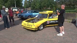 Oldtimerdag Oostzaan 2023 deel 1 met oa een Chevrolet Vega Dragracer 1974 [upl. by Ymac]