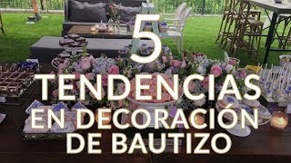 Decoración de Bautizos  Luca Gobbi [upl. by Aborn656]