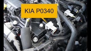 How to Fix a KIA P0340 Code Camshaft Position Sensor “A” Circuit [upl. by Ainocal]