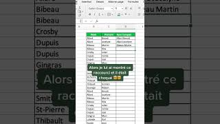 Comment associer deux cellules rapidement sur Excel [upl. by Yngiram]