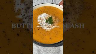 ROASTED BUTTERNUT SQUASH SOUP [upl. by Dinerman107]