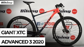 Bicicleta Giant XTC Advanced 3 2020  Presentación [upl. by Pejsach]