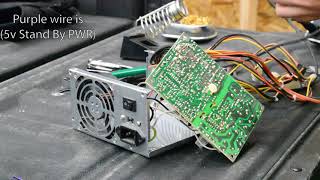 Making a 12V power supply from a PC PSU [upl. by Asertal]