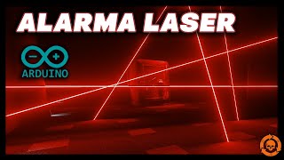 Como hacer una ALARMA LASER con ARDUINO 🚨 [upl. by Iram977]