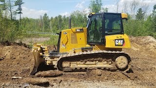 Cat D6k2 Bulldozer Stripping Top Soil [upl. by Julianne640]