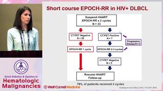 Who should receive treatment with something beyond RCHOP for aggressive lymphoma [upl. by Dittman]