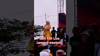 Selfi KDI full Penonton Live Langara wawonii [upl. by Stedt]