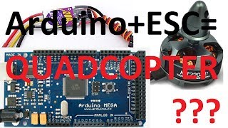 ESC Arduino Drohne selber bauen Teil1 [upl. by Tolmann]