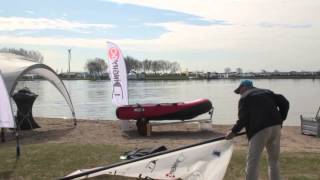 Demonstration how to install DinghyGo the inflatable sailboat [upl. by Brant]