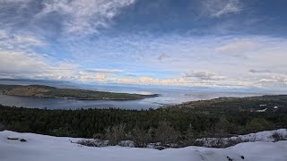 Lantzville Lookout Loop  Full Hike in Winter [upl. by Ahseka]