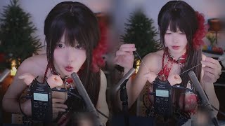 asmr ear cleaning asmr ear blowing  XiaoMo ASMR  夏茉  20240726 [upl. by Beall]