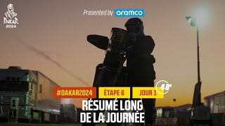 Le résumé de lÉtape 6 présenté par Aramco  Dakar2024 [upl. by Nomihs567]