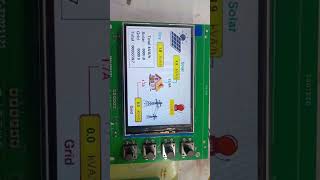 Solar inverter display esp32 esp32 esp32project arduino arduinoprojects diyproject [upl. by Gabbie]