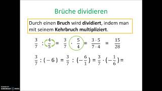 Brüche dividieren [upl. by Lucio898]