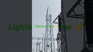 LA Testing  Lighting ⚡ Arrester  Electrical Equipment  Sefty equipment  220 KV substation [upl. by Nawj]