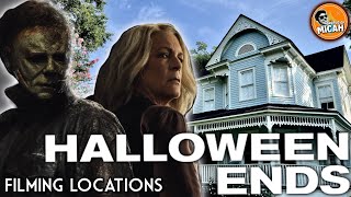 HALLOWEEN ENDS 2022 FILMING LOCATIONS  Then amp Now Comparisons 4K [upl. by Amadas]