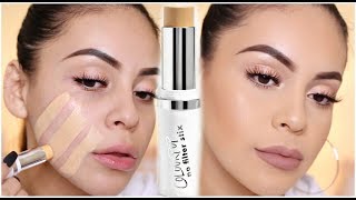 NEW COLOURPOP FOUNDATION STIX REVIEW DEMO  WEAR TEST  JuicyJas [upl. by Ibrek]