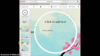 How to Create a Prezi Presentation [upl. by Ineslta877]