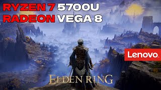 RADEON VEGA 8 RYZEN 7 5700U  ELDEN RING  720p BENCHMARK📊 [upl. by Larina940]