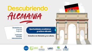 DAAH Oportunidades de estudios investigación y becas en Alemania y charla Instituto Goethe [upl. by Fineman]