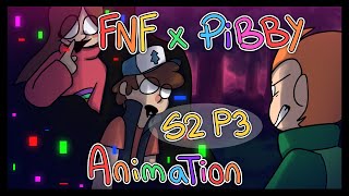 FNF X PIBBY S2 P3 GRAVITY FALLS Friday Night Funkin ANIMATION [upl. by Elyagiba]