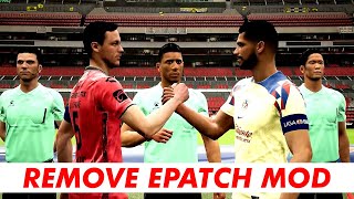 eFootball 2024 Menghapus Mod ePatch [upl. by Driscoll]