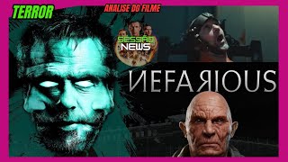 SUPER TELA Filme Nefarious 2023 REVIEW COMPLETO TERROR Sean Patrick Flanery 01 06 24 [upl. by Sisak]