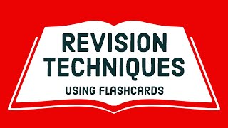 How To Use Flashcards For Revision  Revision Techniques [upl. by Ydna]