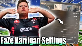 FaZe Karrigans Counter Strike Settings Revealed  Karrigan Sensitivity CS2 And DPI [upl. by Arretnahs502]