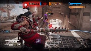 Shugoki anti gank the whole team  For Honor [upl. by Cuthbert]