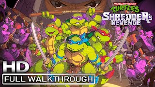 Teenage Mutant Ninja Turtles SHREDDERS REVENGE Full Gameplay Walkthrough No Commentary HD [upl. by Anihcak417]