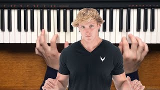 Logan Paul  No Handlebars Piano Cover How to play easy tutorial [upl. by Eirellam532]