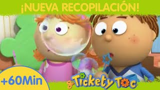 TICKETY TOC ⏰ La HORA de HACER BURBUJAS 💦 60 min EPISODIOS COMPLETOS para NIÑOS [upl. by Giwdul]