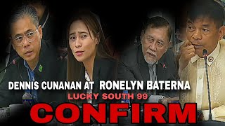 DENNIS CUNANAN at RONELYN BATERNA CONFIRM sa LUCKY SOUTH 99 [upl. by Kissner]