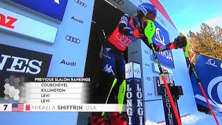 Mikaela Shiffrin  WIN  Slalom  Lienz  RUN 1  2023 [upl. by Tice]