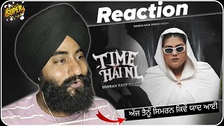 Reaction Time Hai Ni Official Video  Simiran Kaur Dhadli  New Punjabi song 2024 [upl. by Atterrol605]