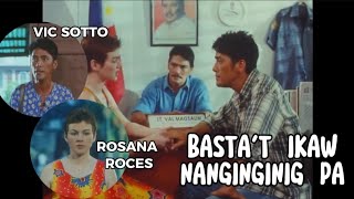 BASTAT IKAW NANGINGINIG PA Full Movie Starring Vic Sotto and Rosana Roces [upl. by Dambro]