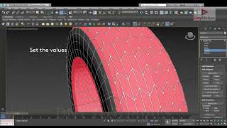 3ds max tyre modeling Dny Tutorials [upl. by Lewej297]