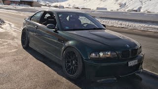 M3 E46 Oxford Green 343PS I RoadTrip to Andermatt I LukyM3 [upl. by Selij85]