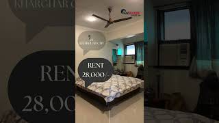 flat for rent  navimumbaihouses kharghar rentalflat  8433959100 [upl. by Ynney]