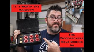 Woodpeckers MFT Hole Boring Jig Review [upl. by Asiralc]