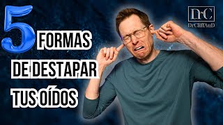 5 Formas de Destapar los Oídos Tapados  Problemas de Oído [upl. by Mayram]