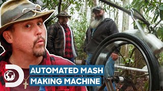 Mike amp Jerry Create An Automated Mash Maker  Moonshiners [upl. by Aisenat348]