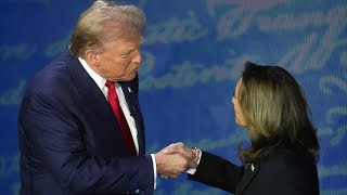 Americans give initial reaction to Trump and Harris presidential debate [upl. by Enilarak]