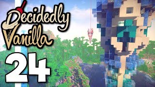 Minecraft Decidedly Vanilla ▫ Most EXPENSIVE Build EVER S4 Ep24 [upl. by Tik475]